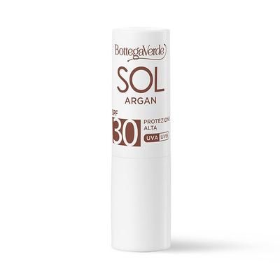 Bottega Verde SOL Argan - Stick solare labbra- protezione alta SPF30 w