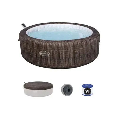 Energy-Efficient Smart AirJet Inflatable Hot Tub with App Control 5-7 Person