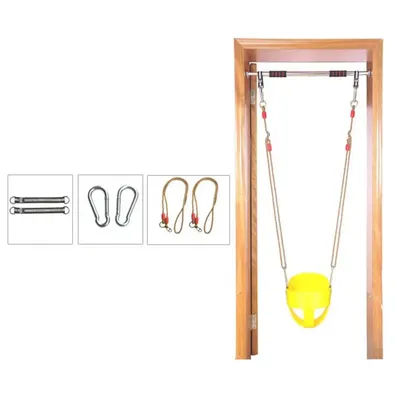 Baby Outdoor Swing Seat Full Bucket Plastic Playground Slide for Child Playset Toddler Toy