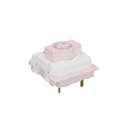 GATERON KS-33 Low Profile 2.0 Strawberry Chocolate Switch RGB Linear 3Pin Hot Swap Mechanical Keyboard MX Switches DIY Gaming PC