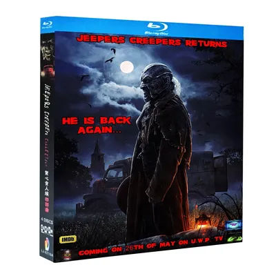 Jeepers Creepers 1-4 (2001-2022) 4-Disc New Box Set English Audio Blu-ray disc High Definition BD