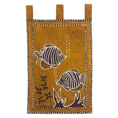 Best friends,'Cotton Wall Hanging with Underwater Scene'