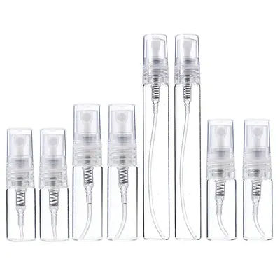 New 2/3/5/10ml 8pcs Perfume Bottles Refillable Fill Perfume Atomizers Mist Spray Bottle Perfume Mini Bottle Dispenser FZP04