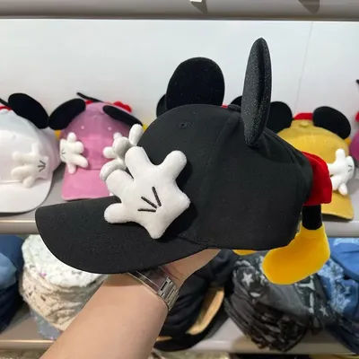 Casquette de Baseball avec oreilles de souris pour filles, chapeau en bec de canard, mode extérieure, Y2K, Hip Hop, protection solaire, tendance, pour femmes