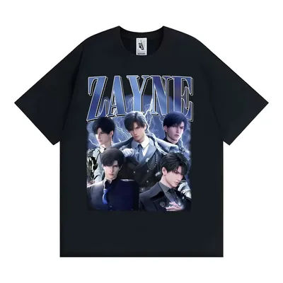 Anime fille dîner Zayne amour rétro graphique t-shirt hommes femmes Hip Hop haute rue t-shirt 100% coton à manches courtes t-shirts hauts