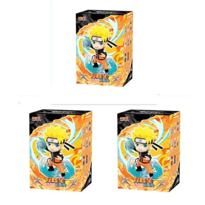 FUNISM Naruto Genuine Capsule Toys The Ultimate Battle Series Figurines From Naruto Shippuden Uchiha Surprise Box