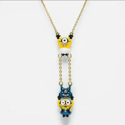 Despicable Me Minions Anime Merchandise Cartoon Cute Accessories Creative Kawaii Girl Versatile Accessories Birthday Gift