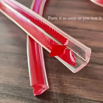 Transparent Furniture Edge Anti-collision Strip Invisible Corner Gurad For Children Rubber Thickened Edge Protection Soft Strips