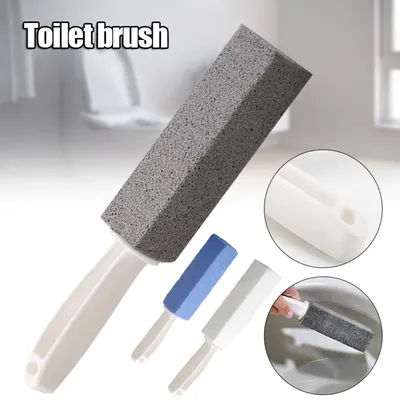 Pumice Stone Toilet Clean Brush Remove Hard Water Rings and Rust Suitable for Toilet Bowl Sink Tile