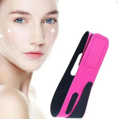 YS00135--Elastic face slim bandage v line facial shape woman chin belt facial care beauty tool
