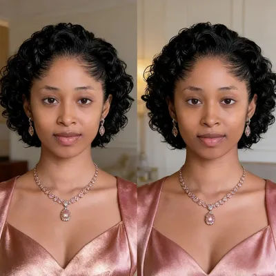 13x1 Lace Front Water Wave Bob Wig Human Hair 180% Density Pre Plucked Glueless Wigs with Baby Hair for Women