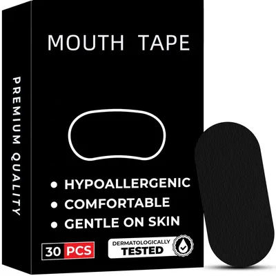 30/60/90/150Pcs Anti Snoring Sleep Mouth Tape Best Breathing Nasal Strips Medical Grade Improved Sleeping Snoring Relief