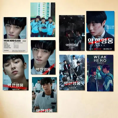 Drama K-Korean Weak H-Hero C-Class Poster HD art sticky wall waterproof home living room bedroom bar aesthetic decoration hot