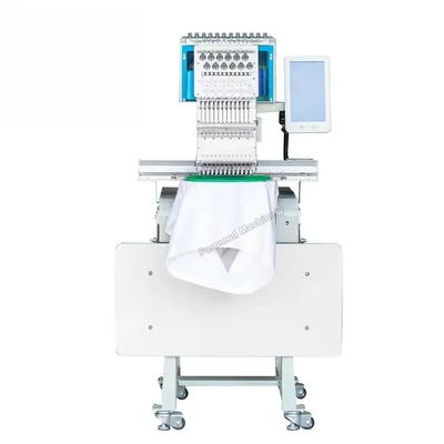 Automatic Multi-Needle Industrial Computerized Embroidery Sewing Machine for Logo, Towel & T-Shirt
