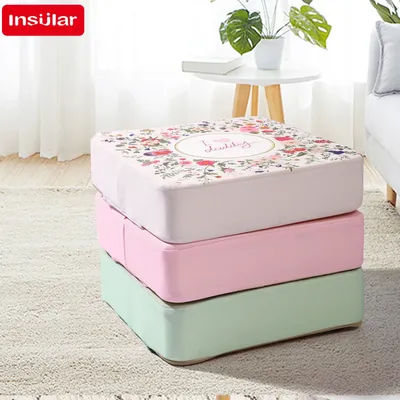 Baby Dining Chair Booster Cushion Removable Kids Highchair Seat Pad Star Chair Heightening Cushion Child Chair Waterproof Seat