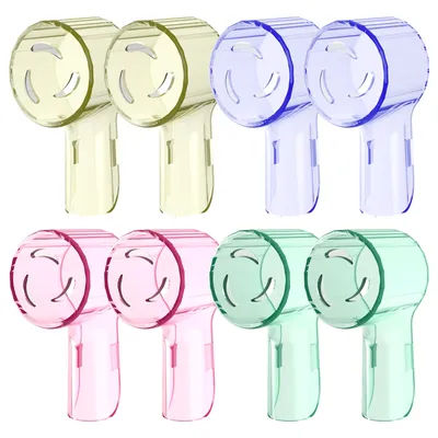 Capuchons anti-poussière pour brosses à dents compatibles avec les têtes de rechange Braun Oral B et les protecteurs de têtes de brosses à dents électriques de la série iO