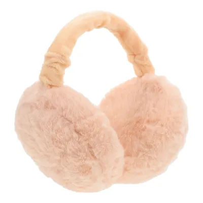 Couvre-oreilles pliables beiges pour l'hiver, couvre-oreilles chauds unisexes, chauffe-oreilles pour sports de plein air, randonnée, ski, vélo, temps froid