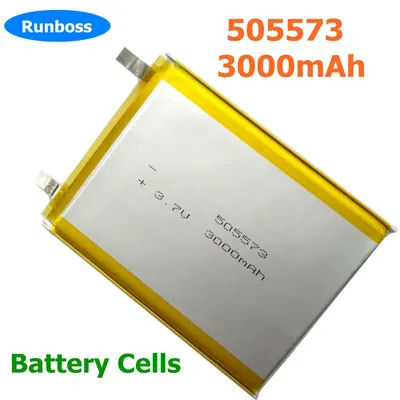 Batterie aste en lithium polymère, 3.7V, 3000mAh, 505573 505570, batterie pour banque d'alimentation, E-book, tablette, PC, ordinateur portable, GPS, Prada Cam, Bluetooth