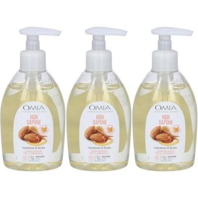 Omia Non Sapone con Olio di Mandorla Sicilia 3x300 ml