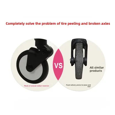 Yoya And Yoyo Baby Stroller Accessories Wheels Baby Stroller Rubber Front And Rear Wheel Stroller Accessories