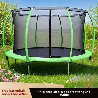 Practical hot selling 6-Inch Commercial Children's Trampoline Outdoor Adult Large Trampoline Lantern Trampoline Stall Square Chi