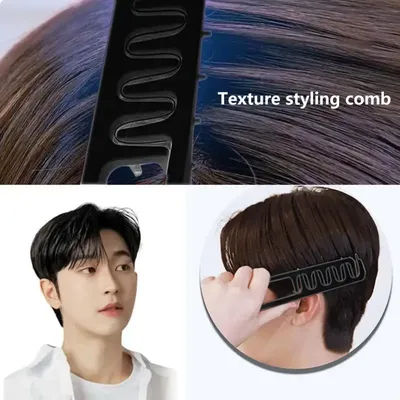 1/2/5Pcs Wide-Tooth Hair Styling Comb Hair Seam Comb Styling Bangs Combs Fluffy Hairdressing Tool Hair Root Top For Women Men‘