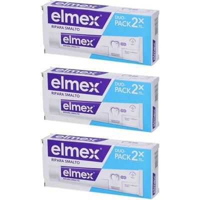 Elmex Dentifricio Ripara Smalto Duo Pack 3x150 ml