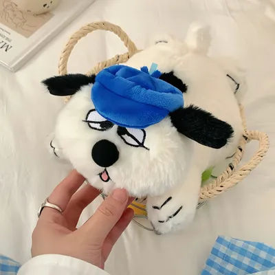 Anime Creative Olaf Plush Toy Olaf Stuffed Animal Snoopy Ugly Dog Plushies Children's Room Decor Comfortable Pillow Kid Gifts