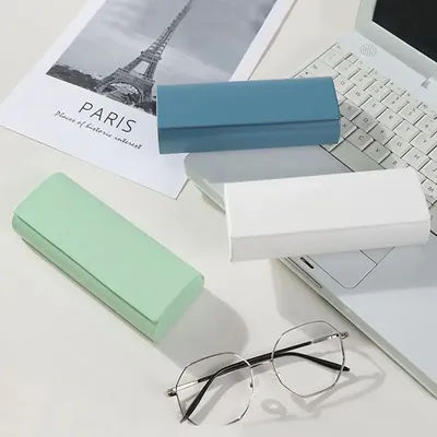 Sac de lunettes de soleil pour hommes et femmes, boîte à lunettes portable, documents solides, degré de pression, étuis à lunettes