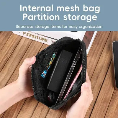 ESLNF Lightweight Portable Bike Coins Document Organizer Wallet Mobile Phone Bag For Cycling Jersey Rear Pocket