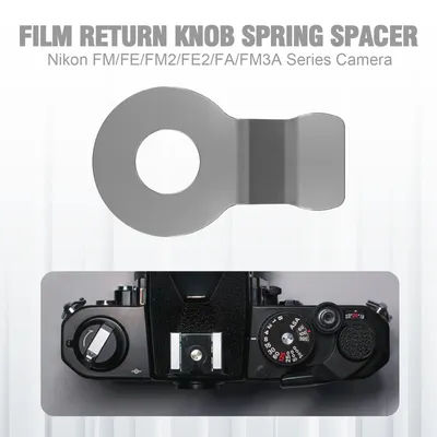 Bouton de rembobinage du Film, levier de retour, entretoise à ressort plat, pièce de réparation, assemblage pour Nikon FM FE FM2 FE2 FA FM3A, accessoires d'appareil photo