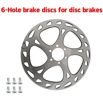 160 mm 180mm x 2.8 mm disc brake rotor, 6-bolt electric bicycle and electric scooter accessories – r