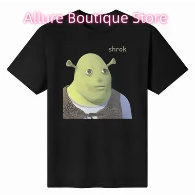 Nouvelle mode haute qualité Dank Shrek T-shirt Dank Meme Dank Meme Expression Pack drôle femmes vêtements Y2k haut graphique t-shirts