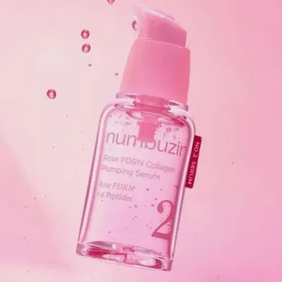 Numbuzin No.2 Cream Hydrating Calming Strengthen Skin Barrier Deep Repair Rose PDRN Collagen Plumping Serum Hydrating & Firming