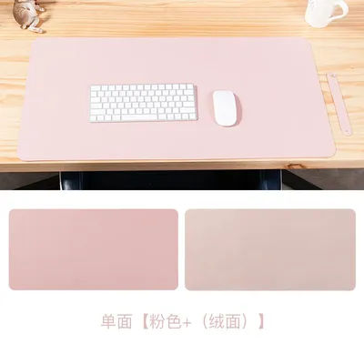 Nouveau tapis de souris de bureau 2026, 90x45/80x40/70x35/60x30cm, tapis de table étanche pour ordinateur, grand tapis de bureau en cuir PU double face