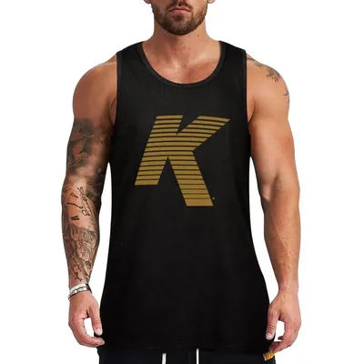 Zildjian k logo Tank Top T-shirt léger sans manches, haut décontracté basique