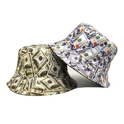Chapeau de pêcheur imprimé, chapeau de bassin à la mode et tendance, Protection solaire extérieure et pare-soleil, chapeau chaud, nouvelle collection automne et hiver