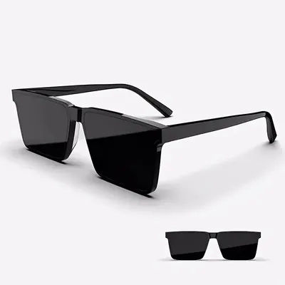 2025 nouvelles lunettes de soleil polarisées styles unisexes conduite Anti-éblouissement jour nuit utilisation lunettes légères cadre UV400 lunettes de protection