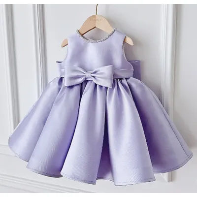 Robe de princesse 2025 filles nouvelle robe de soirée en satin haut de gamme pour demoiselle d'honneur