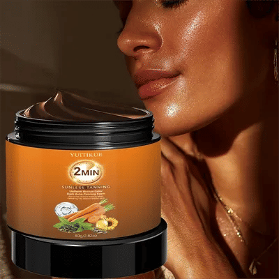 YUITIKUE Natural Plant Self Tanner, Soft Foam Texture, Deep Nourish Body Skin, Keep Tan Color Bright and Uniform