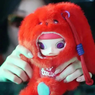 POPMART MOLLY X YUQI 1/8 Scale Action Figure Co-branded Series Genuine Blind Box Mystery Guess Bag Anime Figure Collectible Gift
