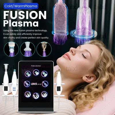 8 in 1 Multi-Function Cold Plasma Beauty Machine for Face Lift Skin Rejuvenation Wart Removal Mole Removal