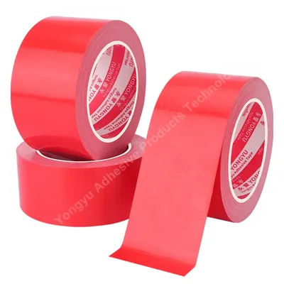 Ruban de pipeline rouge, résistant aux oreilles de qualité industrielle, étanche, robuste, flexible, sans résidus, résistant aux UV, adapté pour h