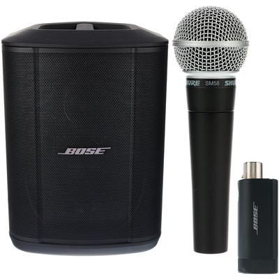 Bose S1 Pro Plus +Shure SM58 Bundle