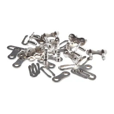 Part Chain Master Link Steel Accessories Bicycle Bike Single Speed 1/2 X 1/8 Chain Connector Master Links Silver