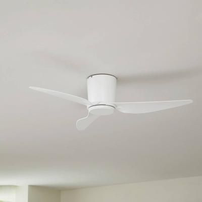 Ventilatore da soffitto Lindby Aulo, bianco, DC, silenzioso, Ø 123 cm Aulo, Bianco / Opale, Soggiorno / Sala da pranzo, Metallo, Moderno