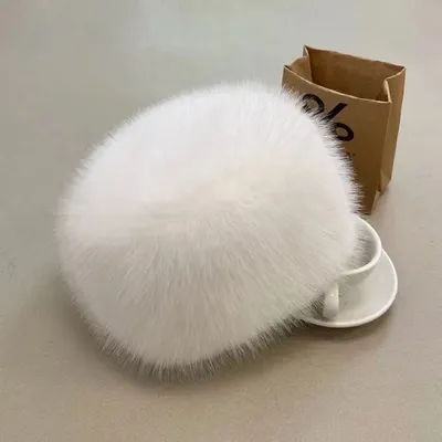Faux fourrure de renard fourrure peluche chapeau épaissi fourrure isolation Protection des oreilles haut rond coupe-vent dame mongole chapeau femmes chaud casquette de Ski