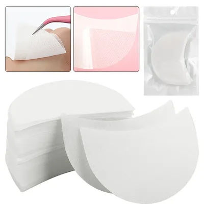 30/50/100pcs Eye Makeup Stencils Disposable Eyeshadow Stickers Eyeliner Shield Grafted Eyelashes Isolate Eyelash Removal Patches