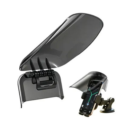 Sun Hat Style Phone Mount Sun Shade Universal Fit Adjustable Extended Sun Visor Creative Rainproof Phone Helmet Visor Cycling