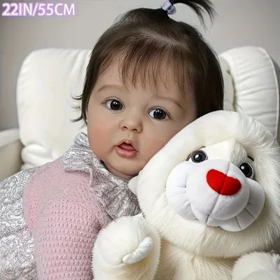 Reborn Baby Dolls - 20 inch Cuddly Realistic Baby Doll Soft Body Sleeping Real Life Baby Dolls Girl with Accessories Gifts for Granddaughters Daughter Kids Age 3 + & Collection